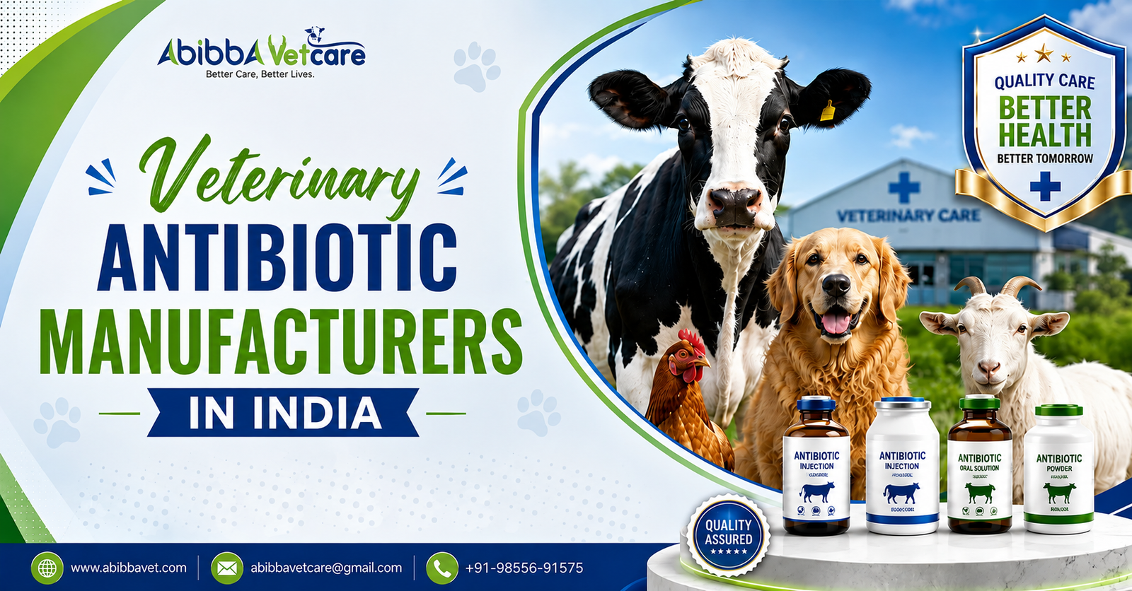 Veterinary Antibiotic Manufacturers in India