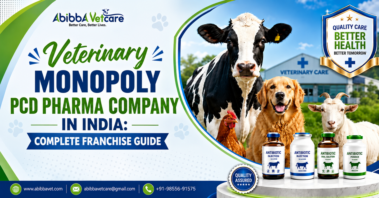 Veterinary Monopoly PCD Pharma Company in India