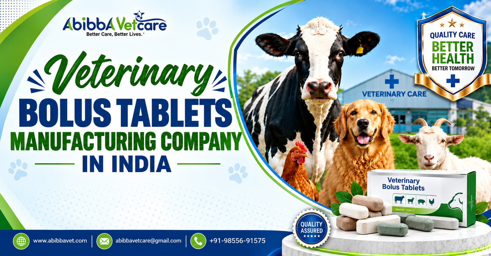 Veterinary Bolus Tablets